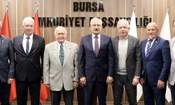 Bursaspor Yönetimi Cumhuriyet Başsavcısı Solmaz'ı Ziyaret Etti