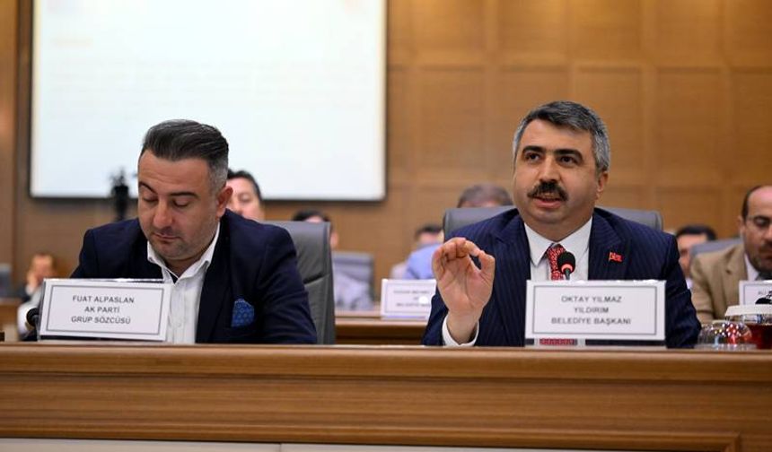 Başkan Oktay Yılmaz, Biz sizi suçüstü yakaladık.